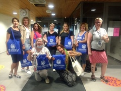 Naisten uinninvalvojakoulutuksen osallistujat ja kouluttaja Minni Ukonsaari, kesä 2021 Naisten uinninvalvojakoulutuksen osallistujat ja kouluttaja Minni Ukonsaari, kesä 2021